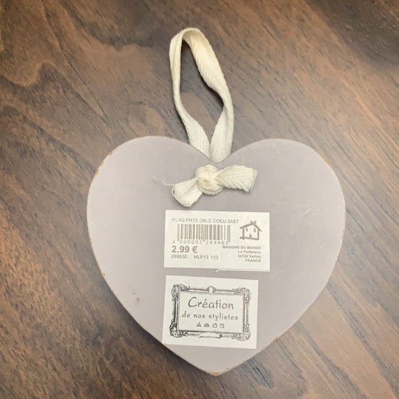 French FarmHouse Style Bathroom Sign- Light Gray and White from North of Paris - Picture 5 of 5